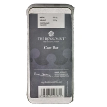 Second Hand 1kg Silver Bar Royal Mint