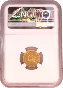 1806 1/3 Guinea Gold Coin George III NGC AU55
