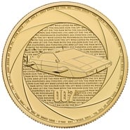 2024 Six Decades of 007, Bond of the 1970s 1oz Gold Coin