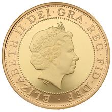 2003 Proof £2 Coin Gold Double Sovereign DNA Double Helix