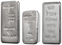 Second Hand 1kg Silver Bar
