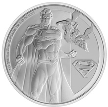2022 Proof Superman Silver Coin 1oz Boxed