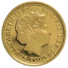 2001 Proof 1/4oz Gold Britannia Coin