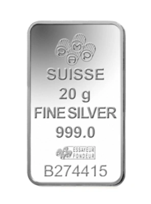 Second Hand 20g Silver Bar / Round