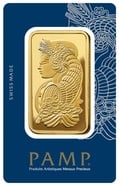 5 Tola Gold Bar PAMP Lady Fortuna