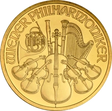 1996 Austrian Gold Philharmonic Coin 1oz