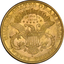 1883 $20 Gold Coin Double Eagle Liberty Head San Francisco