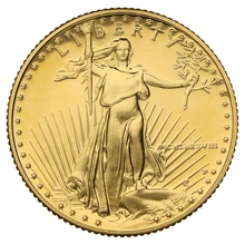 1988 Proof 1/4oz American Eagle Gold Coin PCGS PR69