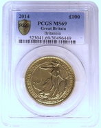 2014 Britannia One Ounce Gold Coin PCGS MS69