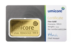 1oz Gold Bars