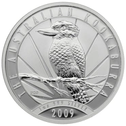 2009 Australian Kookaburra Silver Coin 1oz