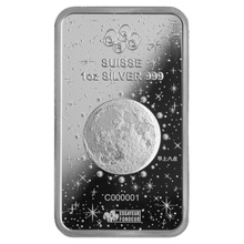 PAMP 2024 Year of the Dragon 1oz Silver Bar