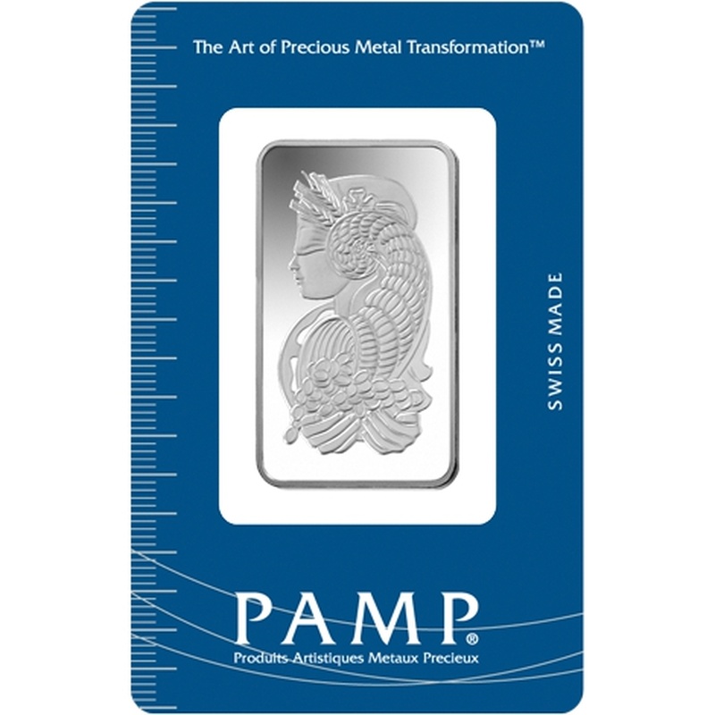 PAMP Lady Fortuna 1/2oz Silver Bar Minted