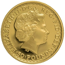 2000 Proof 1/2oz Gold Britannia Coin
