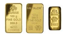 100g Gold Bars (Pre Owned)