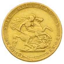 1820 Gold Sovereign George IIII Closed 2