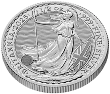 2025 Britannia 1/2oz Silver Coin