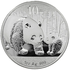 2011 1oz Chinese Panda Silver Coin