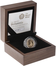 2008 Proof 1/10oz Gold Britannia Coin Boxed