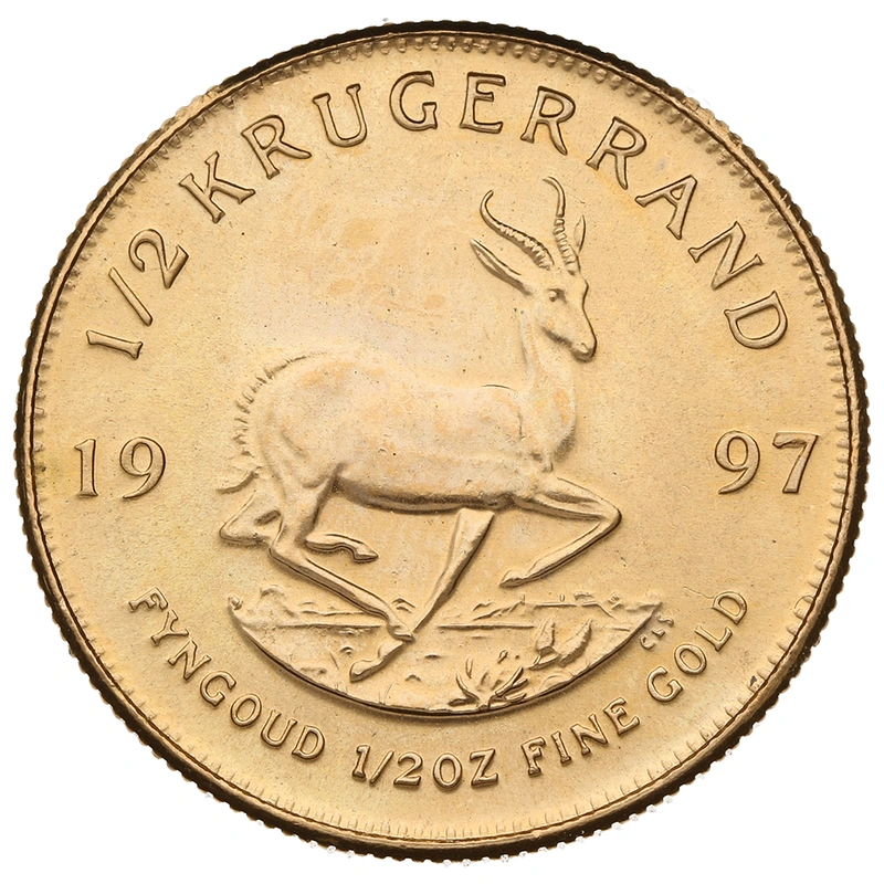1997 1/2oz Krugerrand Gold Coin