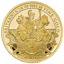 2023 Proof 1/4oz Gold Britannia Coin Boxed