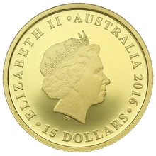 2016 Australian Gold Proof Half Sovereign Boxed