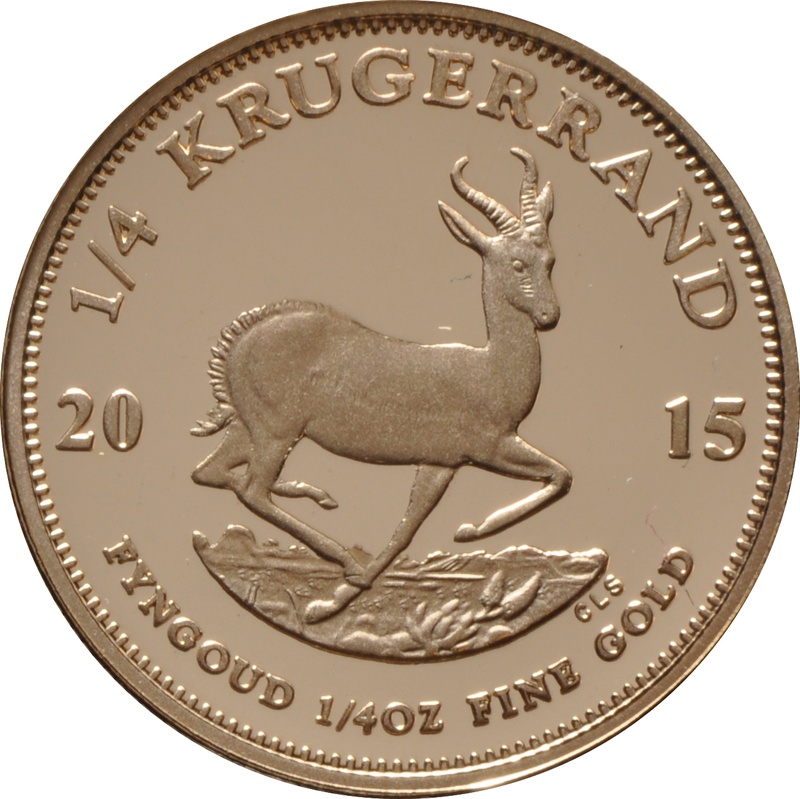 2015 Proof 1/4oz Krugerrand Gold Coin