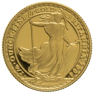 2004 Quarter Ounce Proof Britannia Gold Coin