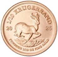 2025 1/10oz Krugerrand Gold Coin