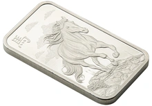 10g Silver Bar 2026 Year of the Horse PAMP