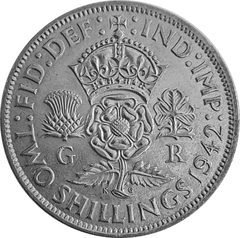 British Silver Florin / 2s Pre 1947 Coin