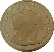 2012 Isle of Man Crown Gold Coin 1oz