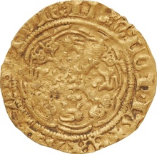 Quarter Noble Gold Coin Henry V Fine