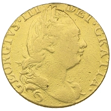 1774 Gold Guinea Coin George III