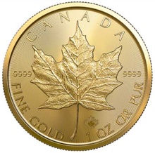 2023 Canadian Maple Leaf Gold Coin 1oz