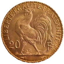 French 20 Francs Gold Coin Best Value