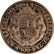 1989 Proof Gold Sovereign Coin Elizabeth II