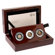 2019 Three-Coin Standard Proof Sovereign Set Boxed