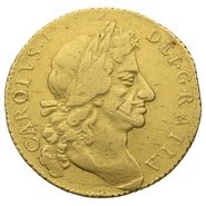 1681 Gold Guinea Charles II
