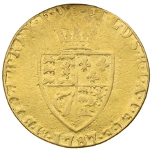 1787 Gold Half Guinea Coin George III