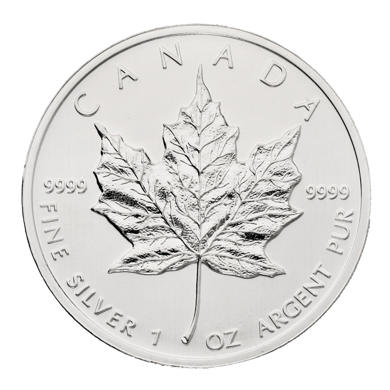 2010 Canadian Silver Maple Leaf Coin 1oz