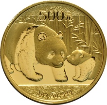 2011 1oz Chinese Panda Gold Coin