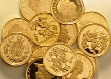 Proof Gold Half Sovereign Grade B