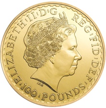 2014 Gold Britannia Coin 1oz Privy Horse Edge
