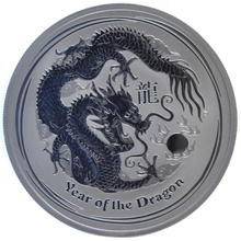 2012 Year of the Dragon Silver Coin 1oz Perth Mint Australian Lunar Series