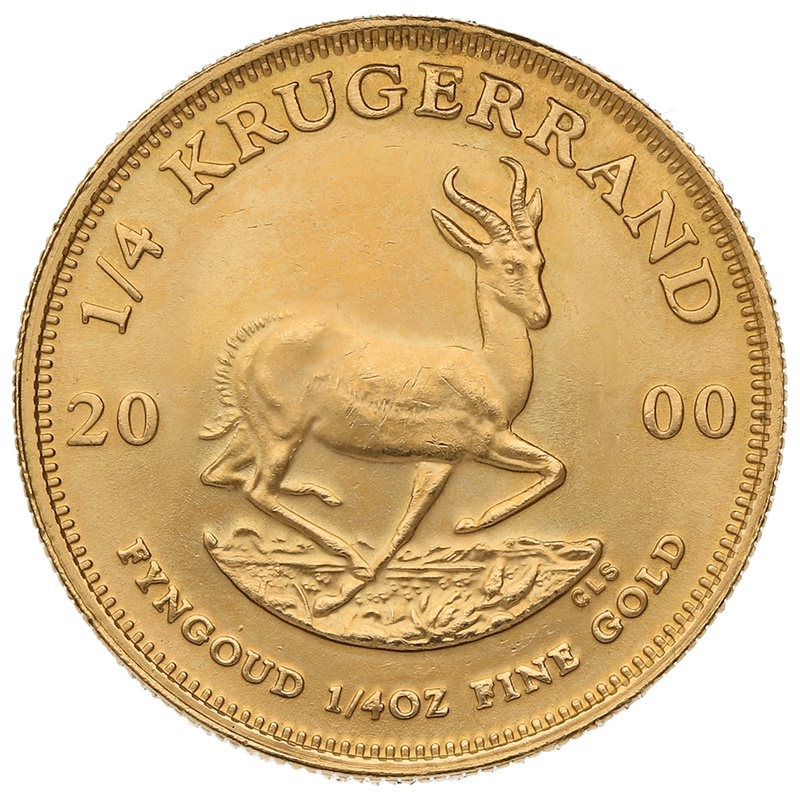 2000 Quarter Ounce Gold Krugerrand