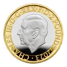 2023 £2 Proof Edward Jenner Silver Coin Boxed