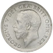 1916 Silver Shilling Coin George V