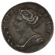 1711 Queen Anne Silver Sixpence