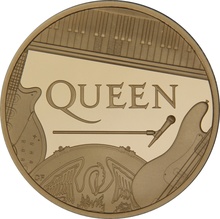 2020 Proof 1/4oz Queen Gold Coin Music Legends Boxed